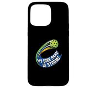 My Dink Game Is Strong Pickleball Player Design Carcasa para iPhone 15 Pro MAX