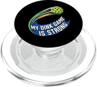 My Dink Game Is Strong Pickleball Player Design PopSockets PopGrip para MagSafe