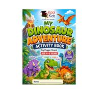 My Dinosaur Adventure: Colouring Book (Kool Kidz Workbooks and Colouring Books)