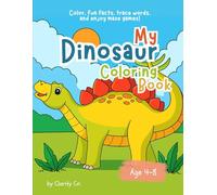 My Dinosaur Book for Kids:: 30 Awesome Dinosaurs with Fun Facts, Mazes, and Bonus Songs! For Ages 4-8!