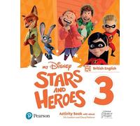 My Disney Stars and Heroes – Cuaderno de actividades Nivel 3 – Edición británica con eB