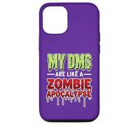 My DMS Are Like a Zombie Apocalypse - Funny Viral Social Med Carcasa para iPhone 12/12 Pro