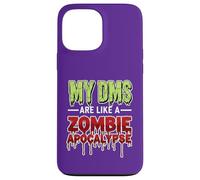 My DMS Are Like a Zombie Apocalypse - Funny Viral Social Med Carcasa para iPhone 13 Pro MAX