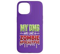 My DMS Are Like a Zombie Apocalypse - Funny Viral Social Med Carcasa para iPhone 15