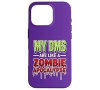My DMS Are Like a Zombie Apocalypse - Funny Viral Social Med Carcasa para iPhone 16 Pro