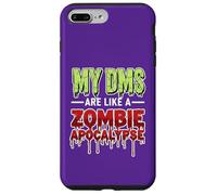 My DMS Are Like a Zombie Apocalypse - Funny Viral Social Med Carcasa para iPhone 7 Plus/8 Plus