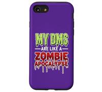 My DMS Are Like a Zombie Apocalypse - Funny Viral Social Med Carcasa para iPhone SE (2020) / 7/8