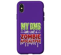 My DMS Are Like a Zombie Apocalypse - Funny Viral Social Med Carcasa para iPhone X/XS
