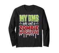 My DMS Are Like a Zombie Apocalypse - Funny Viral Social Med Manga Larga