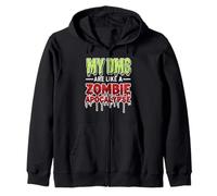 My DMS Are Like a Zombie Apocalypse - Funny Viral Social Med Sudadera con Capucha