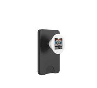 My Dog Is My Valentine Graffiti Labrador Retriever Negro PopSockets PopWallet para MagSafe