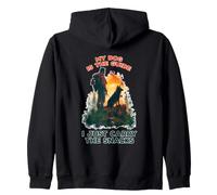 MY Dog IS The Guide I Just Carry The Snacks Sudadera con Capucha