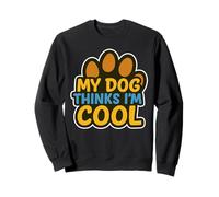 My Dog Thinks In Cool Dog Pata Graffiti Street Art Sudadera