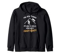 My Dog Thinks My Agility Skills Need Work Humor Quote Sudadera con Capucha