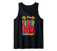 MY Doodles Pay The Rent ON Paper Camiseta sin Mangas