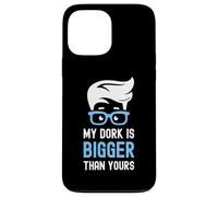 My Dork Is Bigger Than Yours - Gafas inteligentes para nerd, color azul Carcasa para iPhone 13 Pro Max