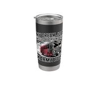 My Dream Job Would Be Driving The Karma Bus - Vaso térmico de acero inoxidable de doble pared