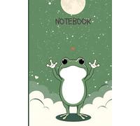 My Everyday Journal - 120 Lined Pages for Daily Notes- Cute Frog Theme for Girls, Teens & Women