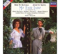 My Fair Lady by Kiri Te Kanawa, Jeremy Irons, John Mauceri, John Gielgud, Warren Mitchell, Jerry (1990) Audio CD