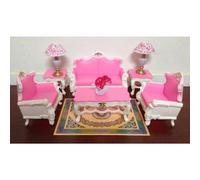 My Fancy Life Dollhouse Furniture - Deluxe Living Room Playset