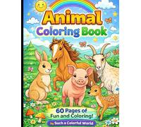 My Farm - Coloring book for Kids: 60 pages of fun, creativity and coloring