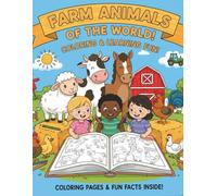 MY FARM FRIENDS COLOURING & ACTIVITY BOOK: Learn, Colour, and Explore Farm Life