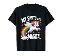 My Farts Are Magical, Divertida Broma de Unicornio con Meme arcoíris Camiseta