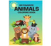 My Favorite Animals Coloring Book