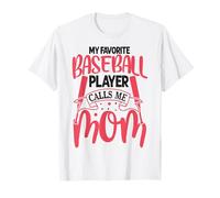My Favorite Baseball Player Calls Me Mom | Batter Hitter Camiseta