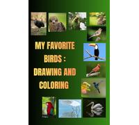 My favorite birds: Drawing and coloring