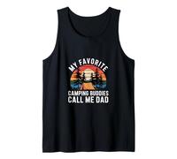 My Favorite Camping Buddies Call Me Dad Padre |------ Camiseta sin Mangas