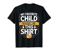 My Favorite Child Bought Me This Retro Parenting Funny Camiseta
