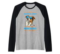 My Favorite Child Don't Be Ridiculous It's The Dog Camiseta Manga Raglan