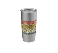 My favorite childhood memory is my back not hurting Vaso térmico de acero inoxidable de doble pared