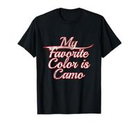 My Favorite Color is Camo Camouflage Lover Outdoor Sportsman Camiseta