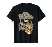 My Favorite Color is Cheetah Print Sassy Leopard Animal Camiseta