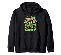 My Favorite Color Is Money Finanzas Lujo Efectivo - Sudadera con Capucha