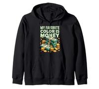 My Favorite Color Is Money Finanzas Lujo Efectivo - Sudadera con Capucha