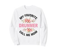 My Favorite Drummer Call Me Mom Batería Batería Batería Sudadera