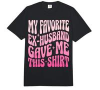 My Favorite Ex-Husband Gave Me This Shirt Comfort Colors Adult Heavyweight T-Shirt