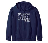 My Favorite Fair is Laissez-Faire Libertarian - Camiseta Sudadera con Capucha