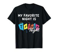 My Favorite Night Is Trivia Night - Regalos Divertidos de Trivia 2026 Camiseta