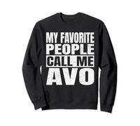 My Favorite People Call Me AVO Men Vintage Fathers Day Sudadera