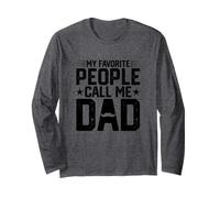 My Favorite People Call Me Dad - El Mejor papá Día del Padre Daddy Manga Larga