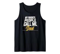 My Favorite People Call Me Dad Funny Fathers Day Camiseta sin Mangas