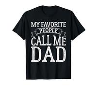 My Favorite People Call Me Dad Funny Fathers Day Vintage Camiseta