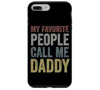 My Favorite People Call Me Daddy - Cool Retro Father's Day Carcasa para iPhone 7 Plus/8 Plus