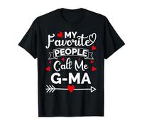 My Favorite People Call Me G-Ma Mothers Day Funny Gifts Camiseta