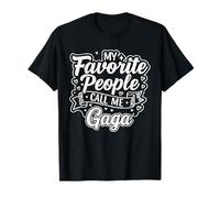 My Favorite People Call Me Gaga Women Grandma Mothers Day Camiseta