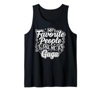 My Favorite People Call Me Gaga Women Grandma Mothers Day Camiseta sin Mangas
